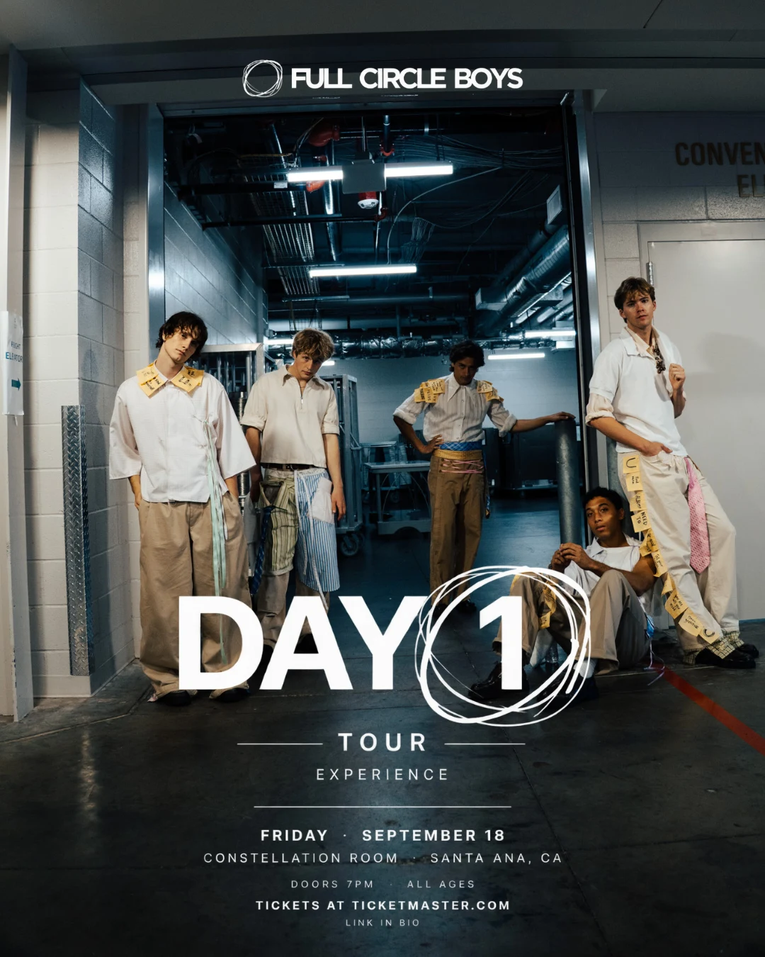 Full Circle Boys — Day 1 Tour Experience